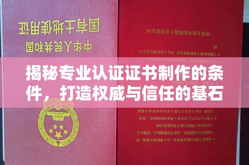 米林揭秘专业认证证书制作的条件，打造权威与信任的基石